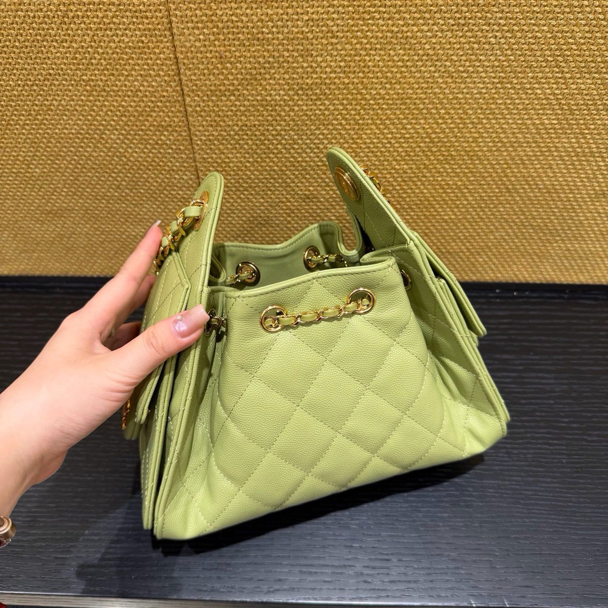 Mini hobo bag
