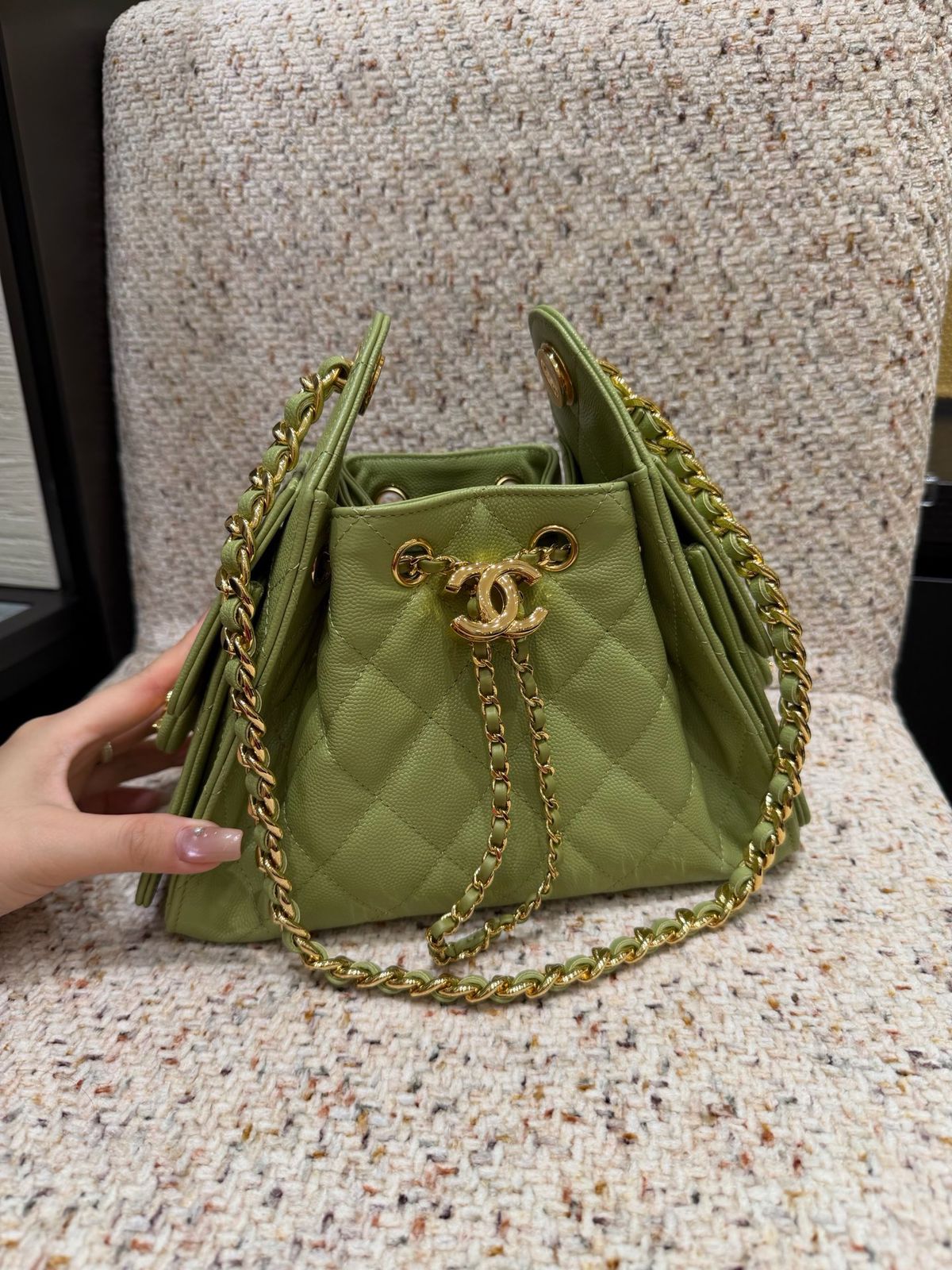 Mini hobo bag
