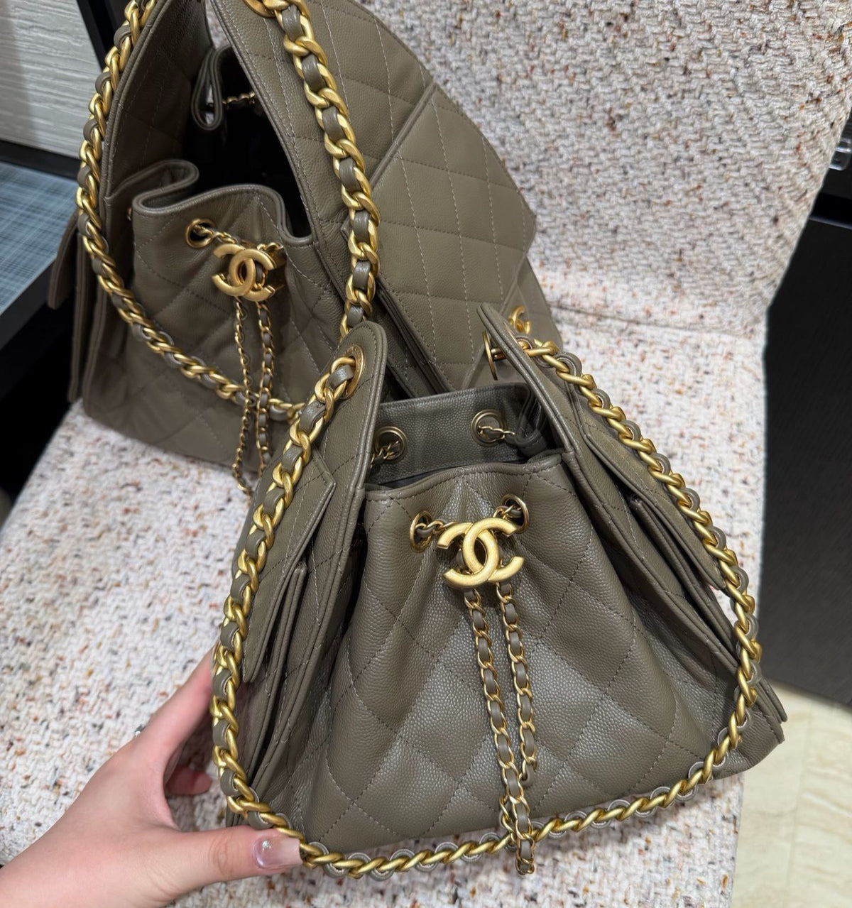 Mini hobo bag