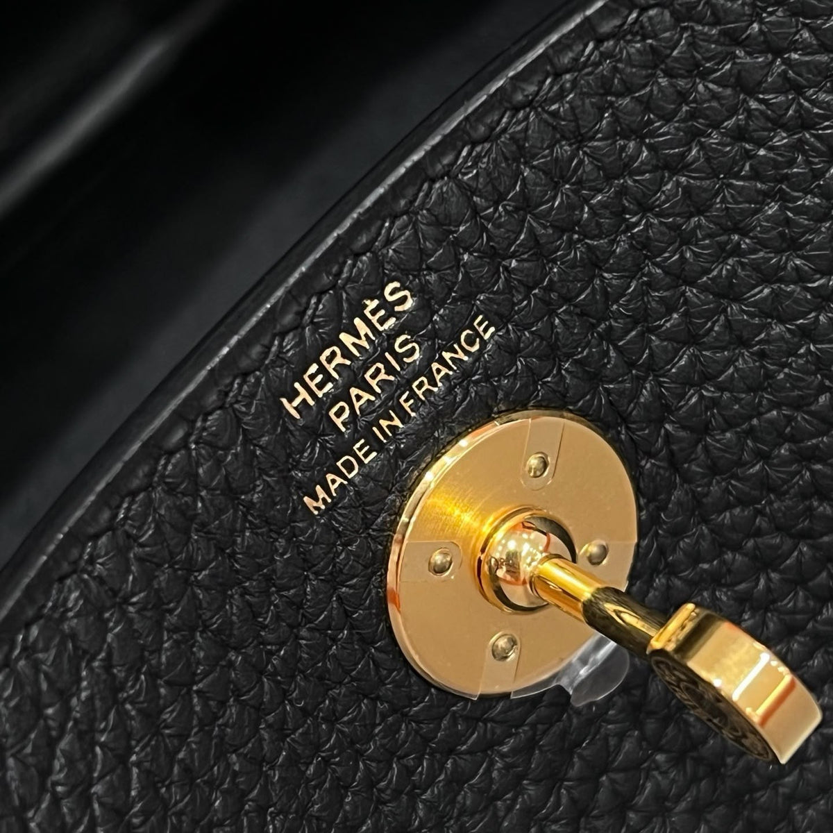 Mini lindy black gold hardware