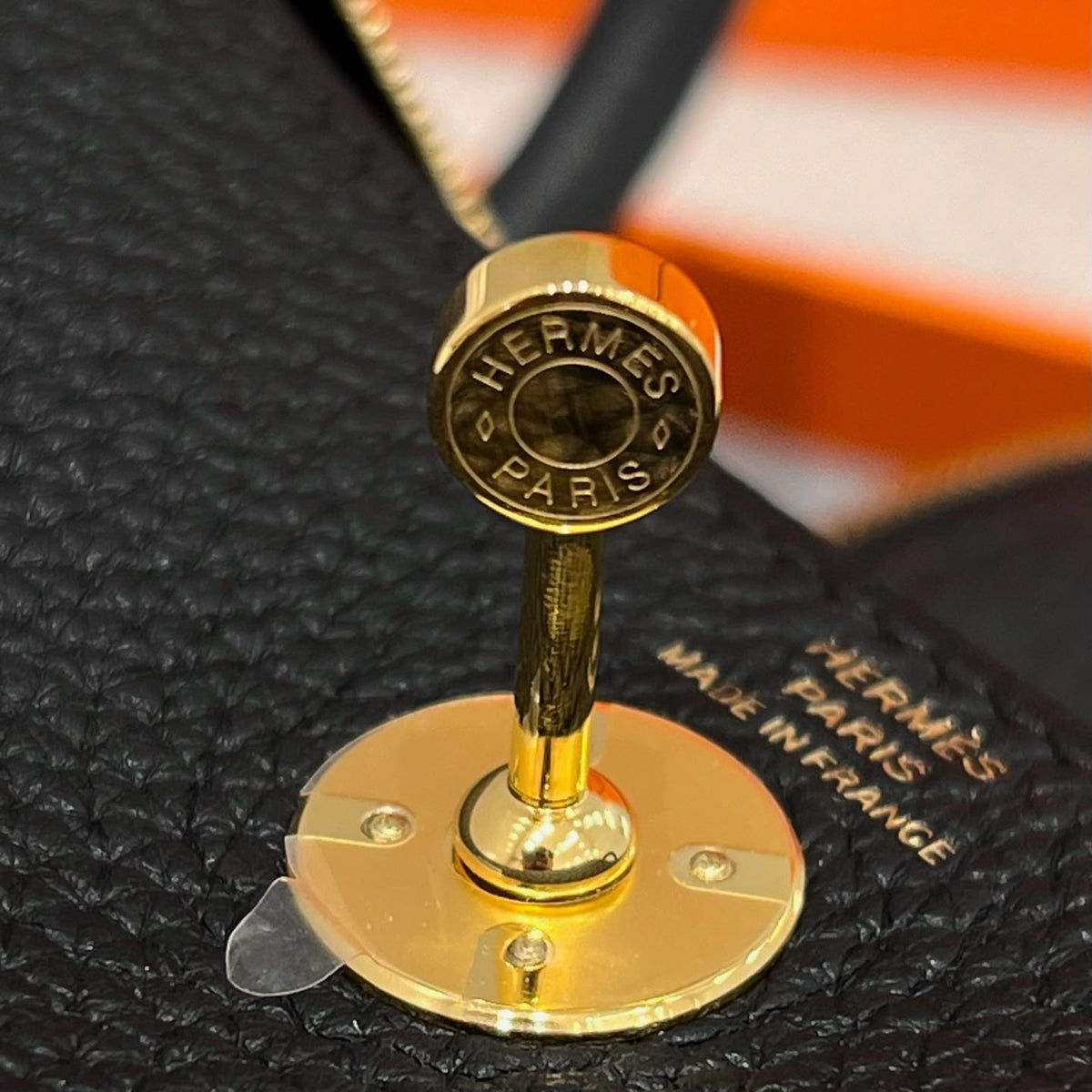 Mini lindy black gold hardware