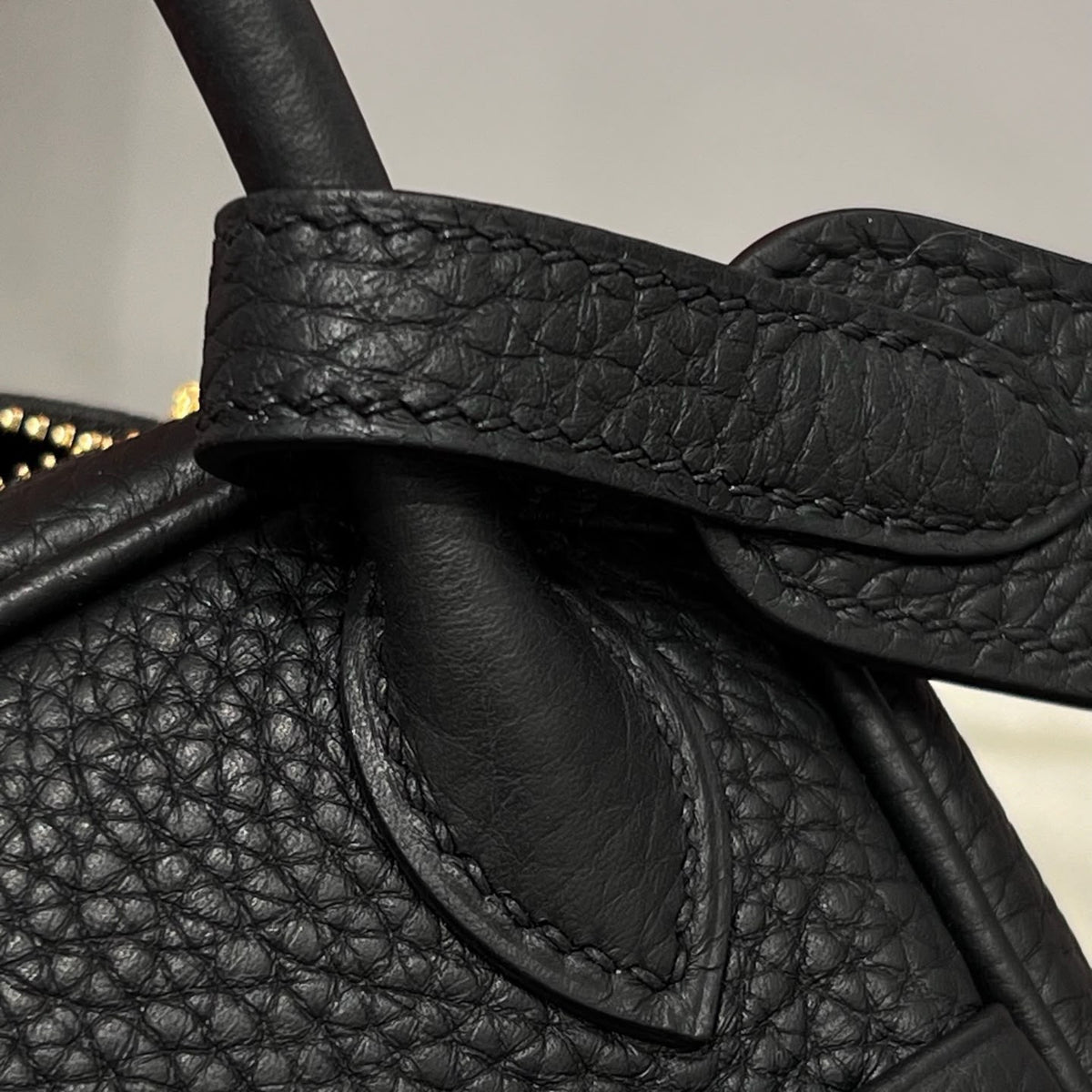 Mini lindy black gold hardware