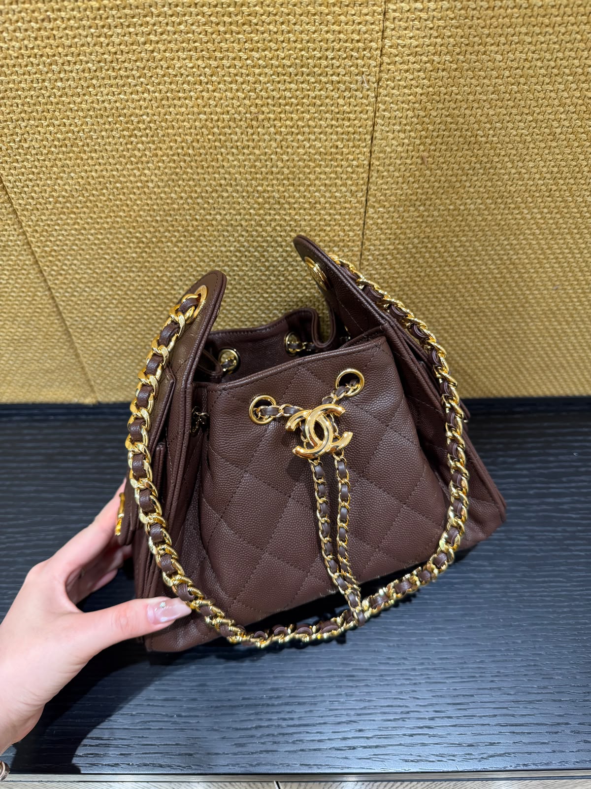 Mini hobo bag