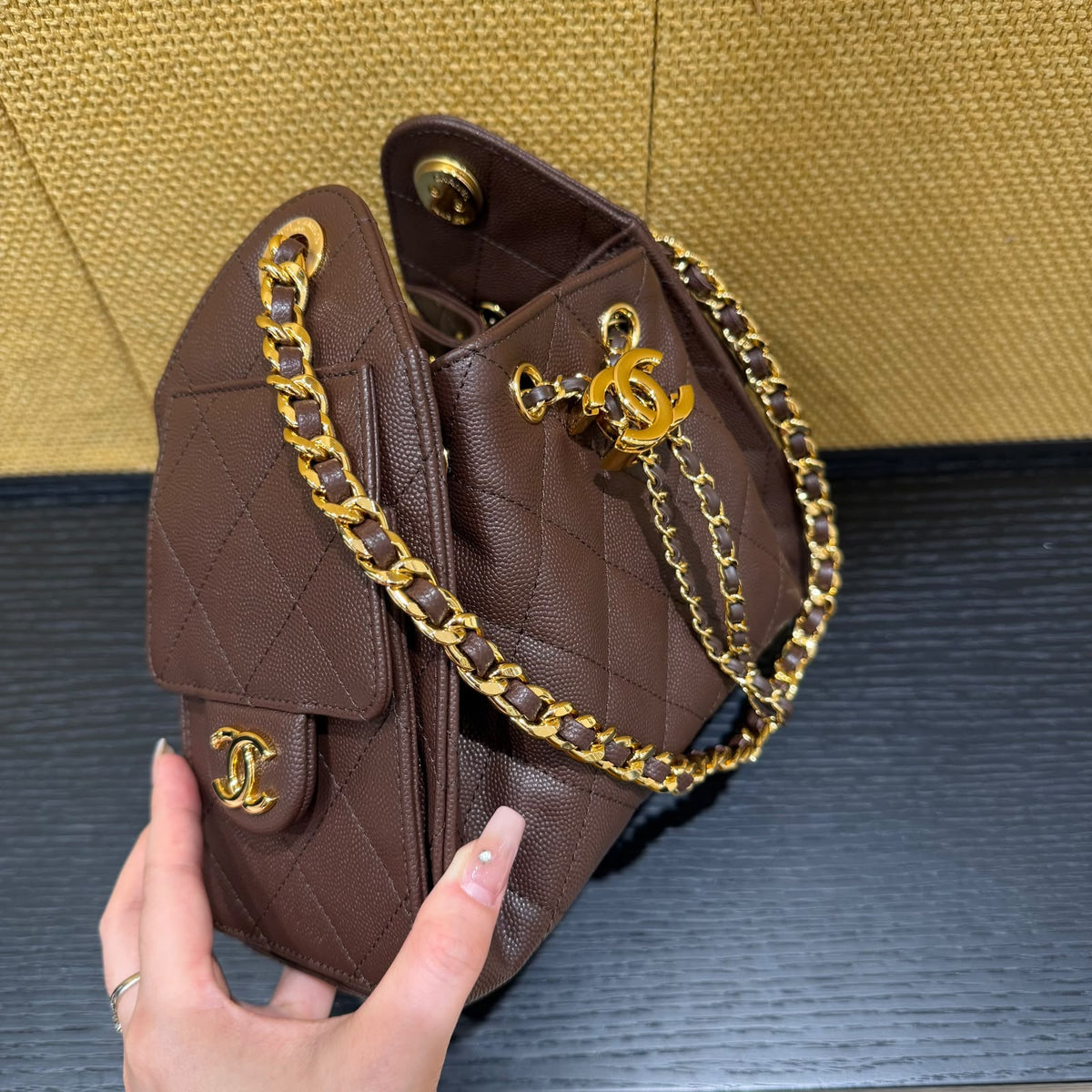 Mini hobo bag