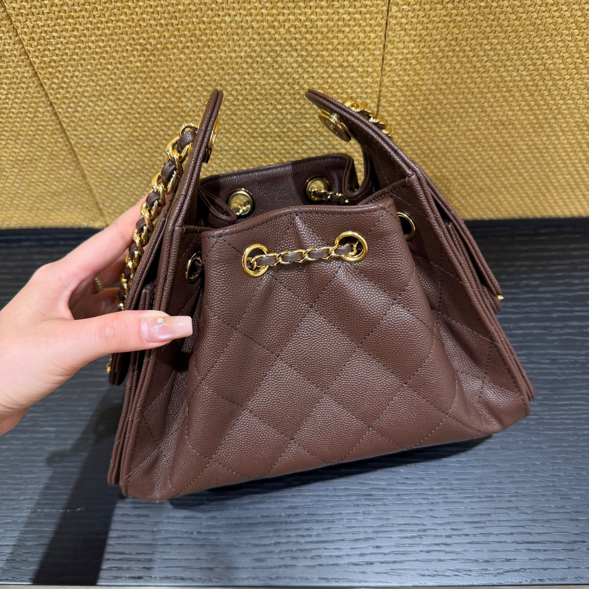 Mini hobo bag